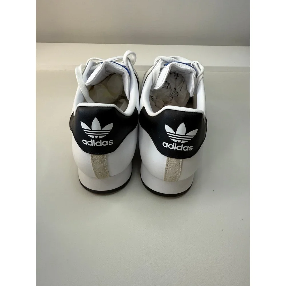 Adidas Samoa White Black Leather Classic 675033 Sneakers Mens‎ Size 11.5 NWB
